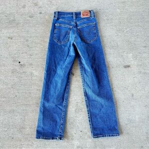 Levi’s “Ribcage Straight Ankle” Buttonfly Jeans Size 24